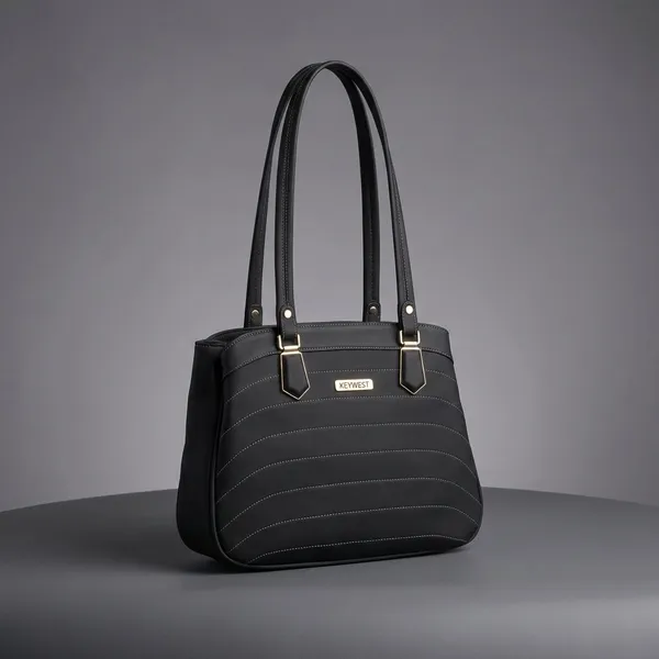 Keywest_Women's_Samantha_Tote_Handbag_for_Women_|_Hobo_Bag_for_Work_|_Ladies_Purse_|_Stylish_Shoulder_Bag_|_Gift_For_Women_|_Black