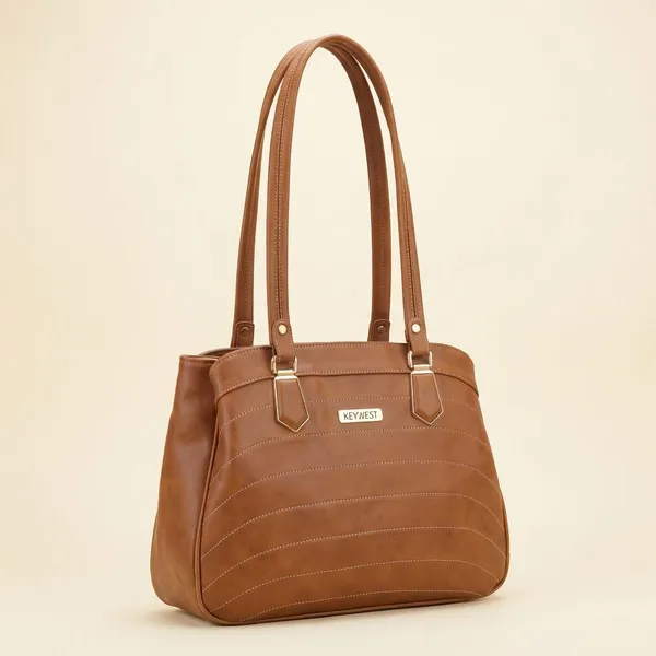 Keywest_Women's_Samantha_Tote_Handbag_for_Women_|_Hobo_Bag_for_Work_|_Ladies_Purse_|_Stylish_Shoulder_Bag_|_Gift_For_Women_|_Tan