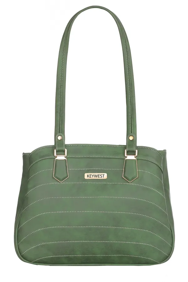 Keywest_Women's_Samantha_Tote_Handbag_for_Women_|_Hobo_Bag_for_Work_|_Ladies_Purse_|_Stylish_Shoulder_Bag_|_Gift_For_Women_|_Green