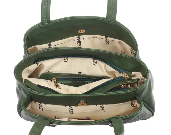 Keywest_Women's_Samantha_Tote_Handbag_for_Women_|_Hobo_Bag_for_Work_|_Ladies_Purse_|_Stylish_Shoulder_Bag_|_Gift_For_Women_|_Green