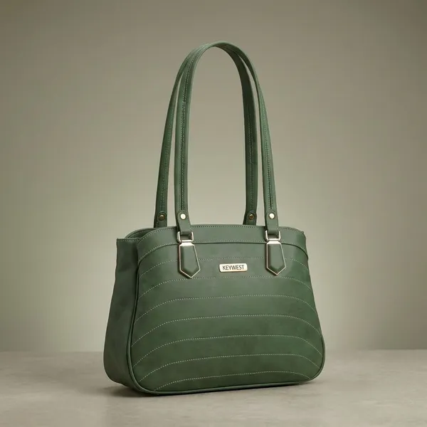 Keywest_Women's_Samantha_Tote_Handbag_for_Women_|_Hobo_Bag_for_Work_|_Ladies_Purse_|_Stylish_Shoulder_Bag_|_Gift_For_Women_|_Green