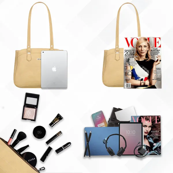 Keywest_Women's_Samantha_Tote_Handbag_for_Women_|_Hobo_Bag_for_Work_|_Ladies_Purse_|_Stylish_Shoulder_Bag_|_Gift_For_Women_|_Beige