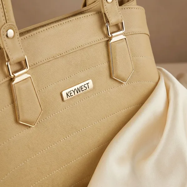 Keywest_Women's_Samantha_Tote_Handbag_for_Women_|_Hobo_Bag_for_Work_|_Ladies_Purse_|_Stylish_Shoulder_Bag_|_Gift_For_Women_|_Beige