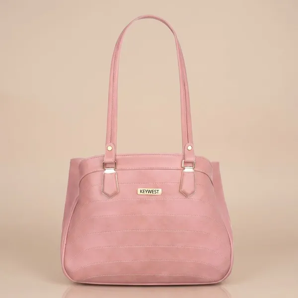 Keywest_Women's_Samantha_Tote_Handbag_for_Women_|_Hobo_Bag_for_Work_|_Ladies_Purse_|_Stylish_Shoulder_Bag_|_Gift_For_Women_|_Pink