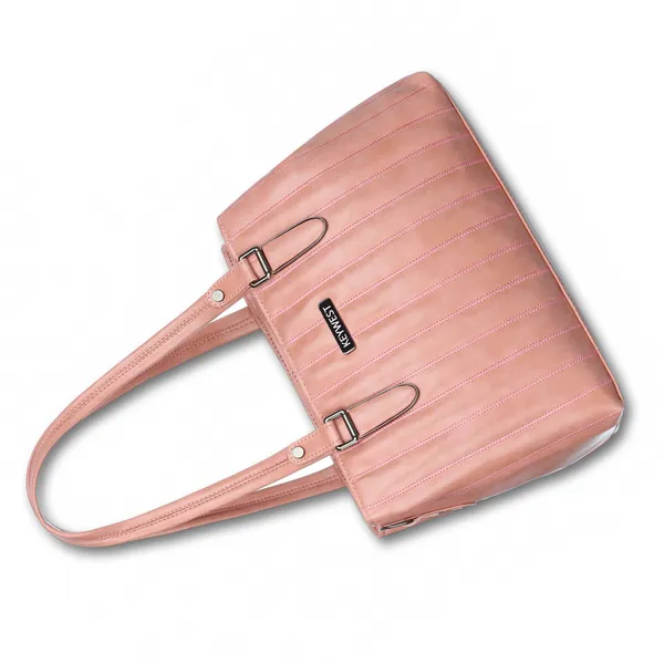 Keywest_Women's_Couture_Tote_Handbag_for_Women_|_Hobo_Bag_for_Work_|_Ladies_Purse_|_Stylish_Shoulder_Bag_|_Gift_For_Women_|_Pink