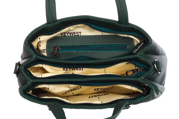 Keywest_Women's_Couture_Tote_Handbag_for_Women_|_Hobo_Bag_for_Work_|_Ladies_Purse_|_Stylish_Shoulder_Bag_|_Gift_For_Women_|_Green