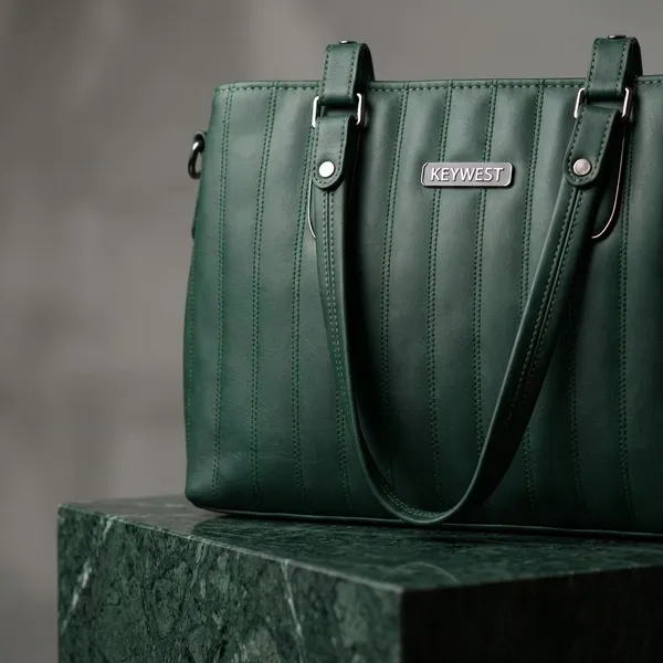 Keywest_Women's_Couture_Tote_Handbag_for_Women_|_Hobo_Bag_for_Work_|_Ladies_Purse_|_Stylish_Shoulder_Bag_|_Gift_For_Women_|_Green