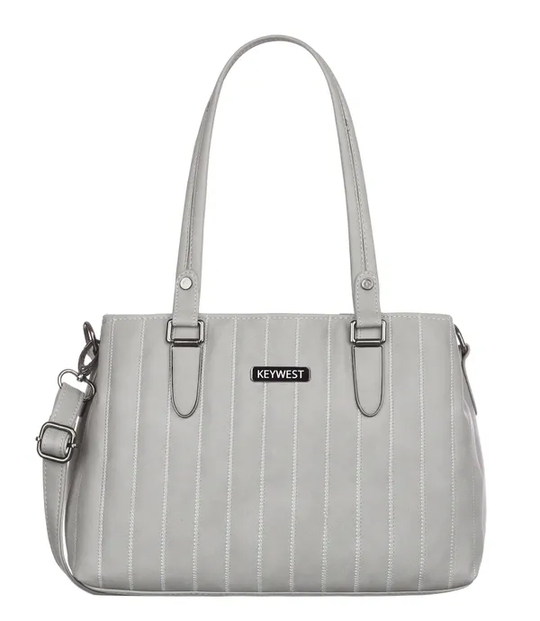 Keywest_Women's_Couture_Tote_Handbag_for_Women_|_Hobo_Bag_for_Work_|_Ladies_Purse_|_Stylish_Shoulder_Bag_|_Gift_For_Women_|_Grey