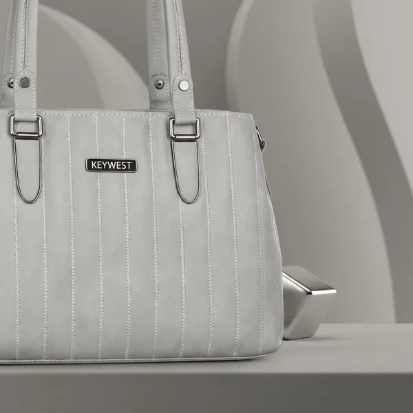 Keywest_Women's_Couture_Tote_Handbag_for_Women_|_Hobo_Bag_for_Work_|_Ladies_Purse_|_Stylish_Shoulder_Bag_|_Gift_For_Women_|_Grey