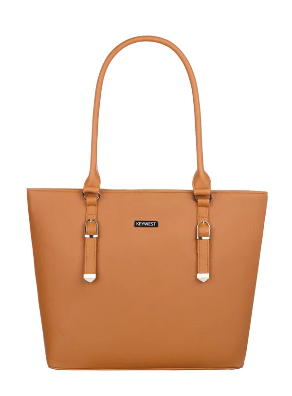 Keywest_Women's_Mandhana_Tote_Handbag_for_Women_|_Hobo_Bag_for_Work_|_Ladies_Purse_|_Stylish_Shoulder_Bag_|_Gift_For_Women_|_Tan