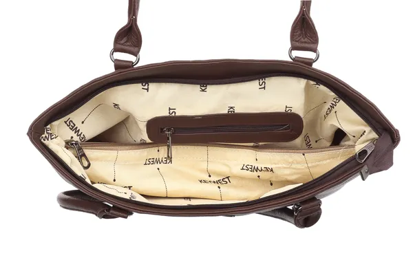 Keywest_Women's_Mandhana_Tote_Handbag_for_Women_|_Hobo_Bag_for_Work_|_Ladies_Purse_|_Stylish_Shoulder_Bag_|_Gift_For_Women_|_Brown
