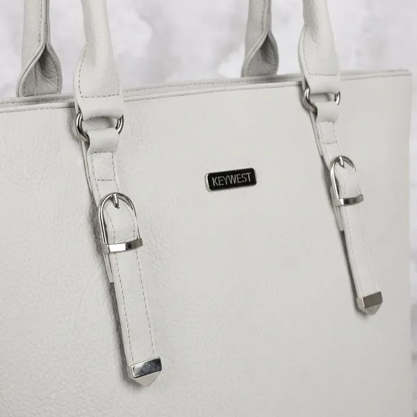 Keywest_Women's_Mandhana_Tote_Handbag_for_Women_|_Hobo_Bag_for_Work_|_Ladies_Purse_|_Stylish_Shoulder_Bag_|_Gift_For_Women_|_Grey