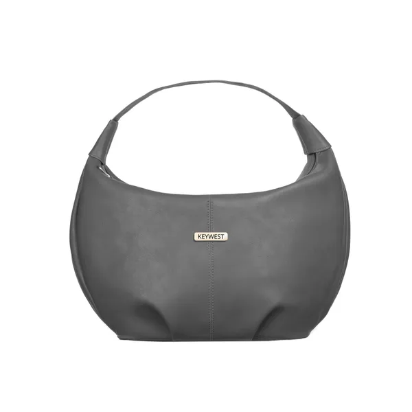 Keywest_Women's_Vegan_Leather_Oval_Tote_Handbag_for_Women_|_Hobo_Bag_for_Work_|_Ladies_Purse_|_Stylish_Shoulder_Bag_|_Gift_For_Women_|_Grey
