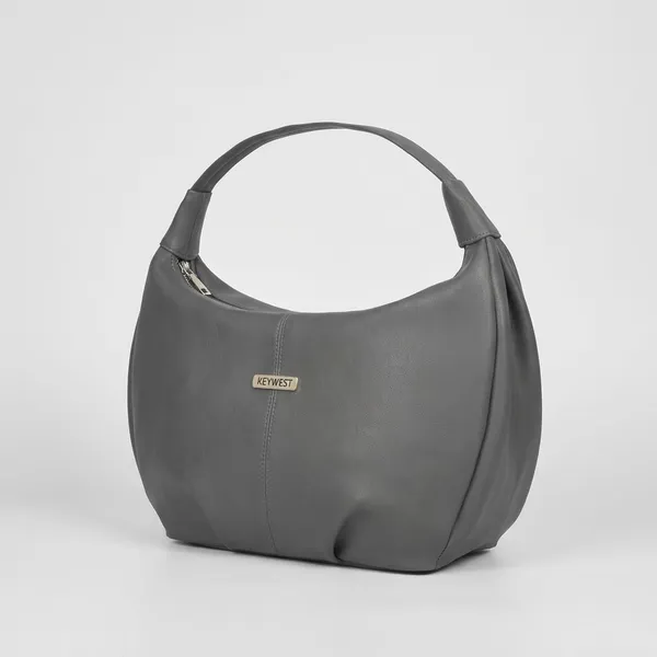 Keywest_Women's_Vegan_Leather_Oval_Tote_Handbag_for_Women_|_Hobo_Bag_for_Work_|_Ladies_Purse_|_Stylish_Shoulder_Bag_|_Gift_For_Women_|_Grey