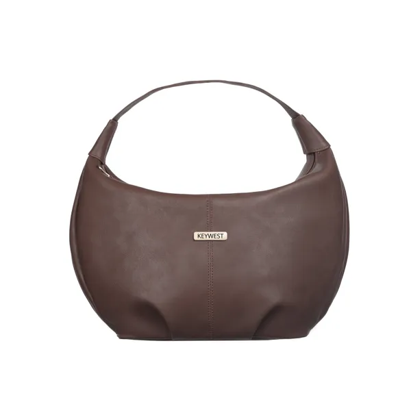 Keywest_Women's_Vegan_Leather_Oval_Tote_Handbag_for_Women_|_Hobo_Bag_for_Work_|_Ladies_Purse_|_Stylish_Shoulder_Bag_|_Gift_For_Women_|_Brown