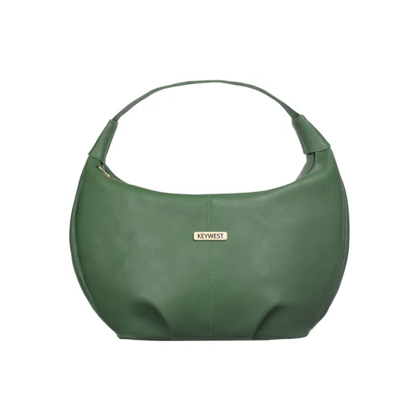 Keywest_Women's_Vegan_Leather_Oval_Tote_Handbag_for_Women_|_Hobo_Bag_for_Work_|_Ladies_Purse_|_Stylish_Shoulder_Bag_|_Gift_For_Women_|_Green