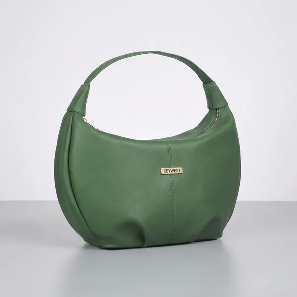 Keywest_Women's_Vegan_Leather_Oval_Tote_Handbag_for_Women_|_Hobo_Bag_for_Work_|_Ladies_Purse_|_Stylish_Shoulder_Bag_|_Gift_For_Women_|_Green
