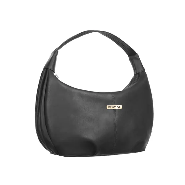 Keywest_Women's_Vegan_Leather_Oval_Tote_Handbag_for_Women_|_Hobo_Bag_for_Work_|_Ladies_Purse_|_Stylish_Shoulder_Bag_|_Gift_For_Women_|_Black