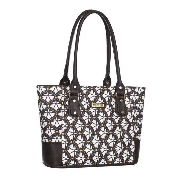 Keywest_Women's_Jute_Print_Office_Bag_|_Stylish_Bags_for_Office_Use_|_Laptop_Bag_15.6_inch_|_Stylish_Tote_for_Office_Use_|_Purse_for_Women_|_Vegan_Leather_Handbag_|_Daily_&_Travel_Use_|_Bidri_Kaiser