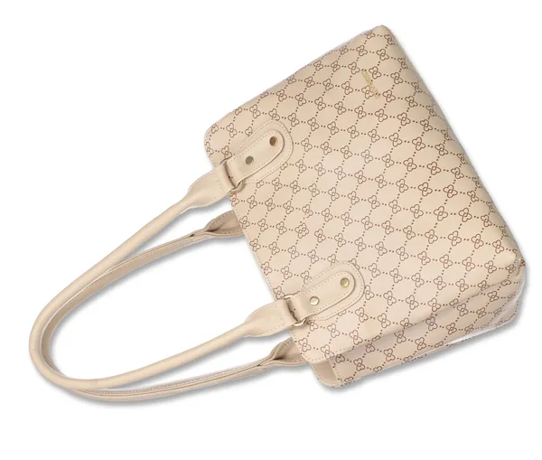 Keywest_Women's_Penguin_Luxe_Tote_Handbag_for_Women_|_Office_Bag_for_Work_|_Ladies_Purse_|_Stylish_Shoulder_Bag_|_Gift_For_Women_|_Beige