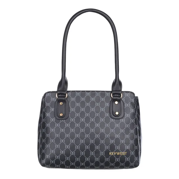 Keywest_Women's_Penguin_Luxe_Tote_Handbag_for_Women_|_Office_Bag_for_Work_|_Ladies_Purse_|_Stylish_Shoulder_Bag_|_Gift_For_Women_|_Black