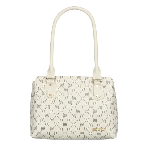 Keywest_Women's_Penguin_Luxe_Tote_Handbag_for_Women_|_Office_Bag_for_Work_|_Ladies_Purse_|_Stylish_Shoulder_Bag_|_Gift_For_Women_|_Cream