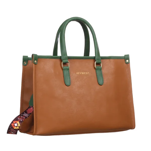 Keywest_Women's_Voyage_Luxe_Tote_Handbag_for_Women_|_Hobo_Bag_for_Work_|_Ladies_Purse_|_Stylish_Shoulder_Bag_|_Gift_For_Women_|_Tan