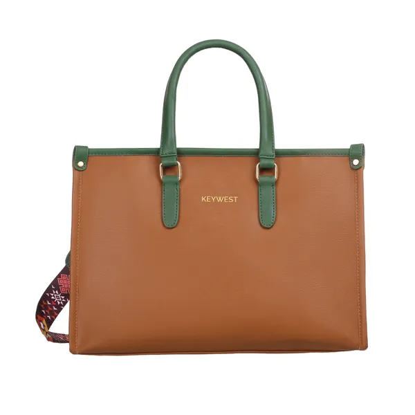 Keywest_Women's_Voyage_Luxe_Tote_Handbag_for_Women_|_Hobo_Bag_for_Work_|_Ladies_Purse_|_Stylish_Shoulder_Bag_|_Gift_For_Women_|_Tan