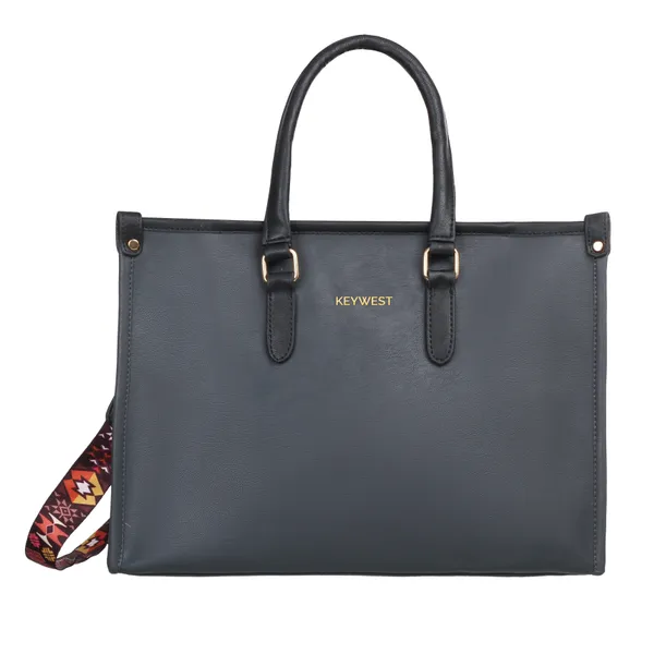 Keywest_Women's_Voyage_Luxe_Tote_Handbag_for_Women_|_Hobo_Bag_for_Work_|_Ladies_Purse_|_Stylish_Shoulder_Bag_|_Gift_For_Women_|_Dark_Grey