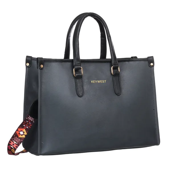Keywest_Women's_Voyage_Luxe_Tote_Handbag_for_Women_|_Hobo_Bag_for_Work_|_Ladies_Purse_|_Stylish_Shoulder_Bag_|_Gift_For_Women_|_Dark_Grey