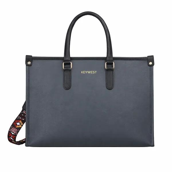 Keywest_Women's_Voyage_Luxe_Tote_Handbag_for_Women_|_Hobo_Bag_for_Work_|_Ladies_Purse_|_Stylish_Shoulder_Bag_|_Gift_For_Women_|_Dark_Grey