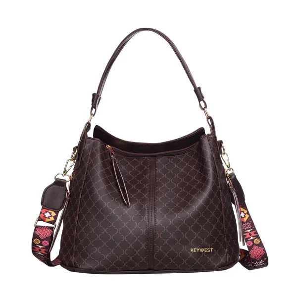 Keywest_Women's_Classic_Luxe_Tote_Handbag_for_Women_|_Hobo_Bag_for_Work_|_Ladies_Purse_|_Stylish_Shoulder_Bag_|_Gift_For_Women_|_Brown
