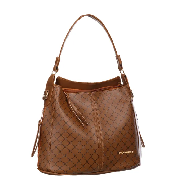 Keywest_Women's_Classic_Luxe_Tote_Handbag_for_Women_|_Hobo_Bag_for_Work_|_Ladies_Purse_|_Stylish_Shoulder_Bag_|_Gift_For_Women_|_Tan