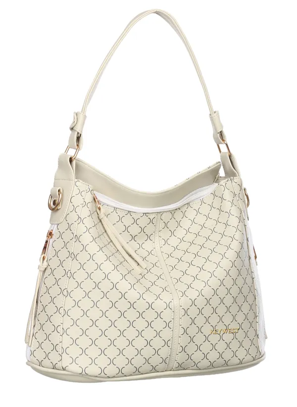 Keywest_Women's_Classic_Luxe_Tote_Handbag_for_Women_|_Hobo_Bag_for_Work_|_Ladies_Purse_|_Stylish_Shoulder_Bag_|_Gift_For_Women_|_Cream