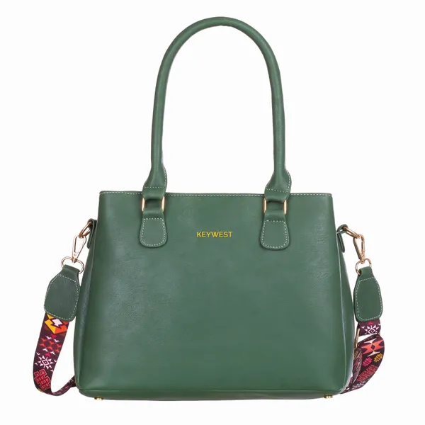 Keywest_Women's_Astrid_Luxe_Tote_Handbag_for_Women_|_Hobo_Bag_for_Work_|_Ladies_Purse_|_Stylish_Shoulder_Bag_|_Gift_For_Women_|_Green