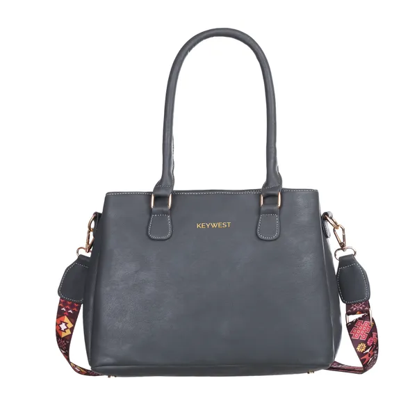 Keywest_Women's_Astrid_Luxe_Tote_Handbag_for_Women_|_Hobo_Bag_for_Work_|_Ladies_Purse_|_Stylish_Shoulder_Bag_|_Gift_For_Women_|_Dark_Grey
