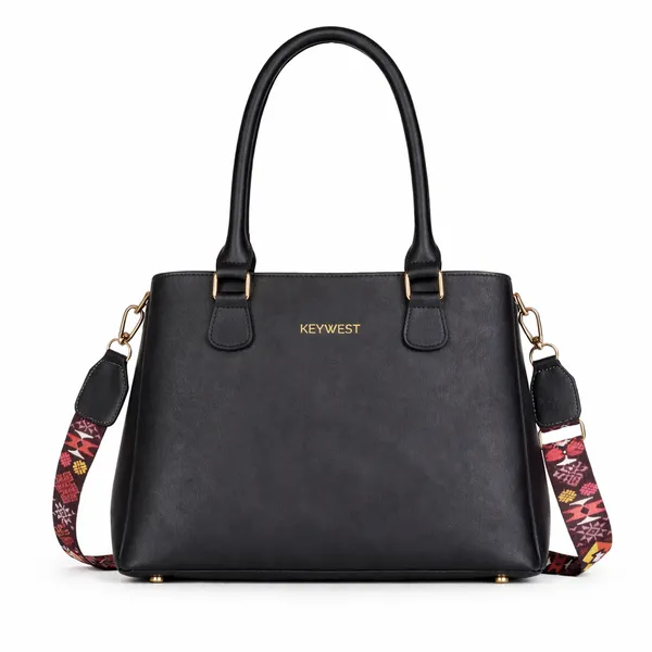 Keywest_Women's_Astrid_Luxe_Tote_Handbag_for_Women_|_Hobo_Bag_for_Work_|_Ladies_Purse_|_Stylish_Shoulder_Bag_|_Gift_For_Women_|_Black