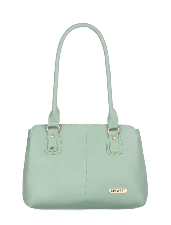 Keywest_Women's_Penguin_Tote_Handbag_for_Women_|_Hobo_Bag_for_Work_|_Ladies_Purse_|_Stylish_Shoulder_Bag_|_Gift_For_Women_|_Light_Green
