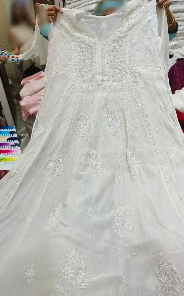 Semi_stiched_Pure_Chanderi_Mul_Anarkali_Fabric