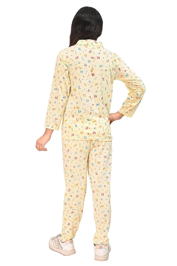 Cream_Cotton_Permium_Night_Suit_For_Girls