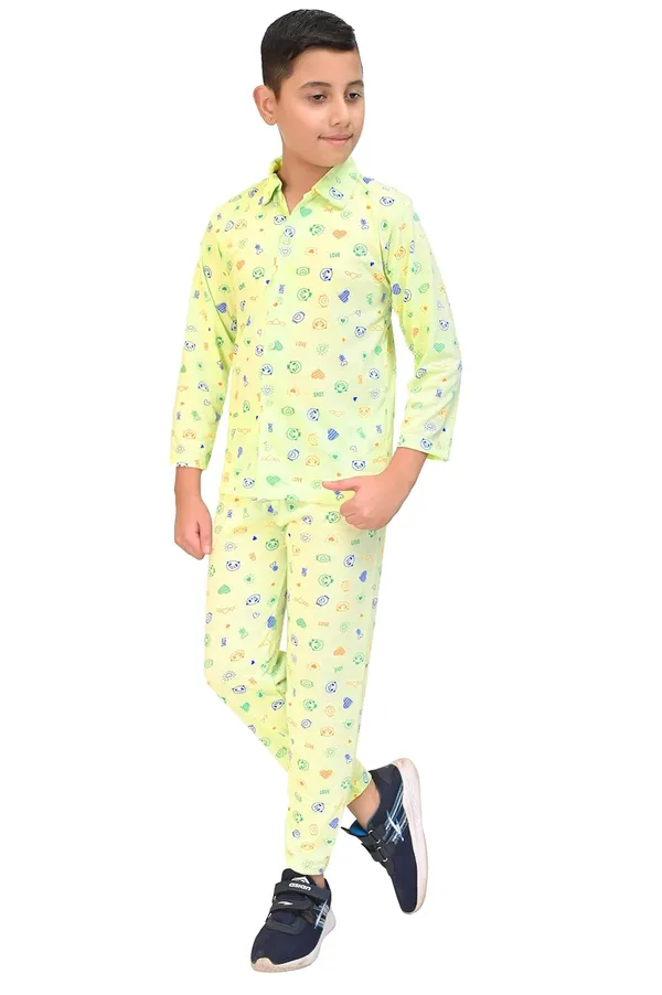 Peach_And_Yellow_Cotton_Permium_Night_Suit_For_Boys