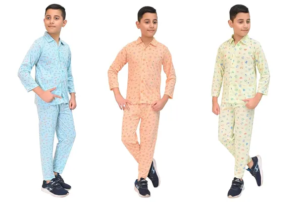 Multicolor_Cotton_Permium_Pajama_Set_For_Boys