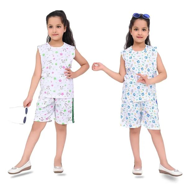 Green_And_Blue_Cotton_Permium_Nightwear_Set_For_Unisex_Kids