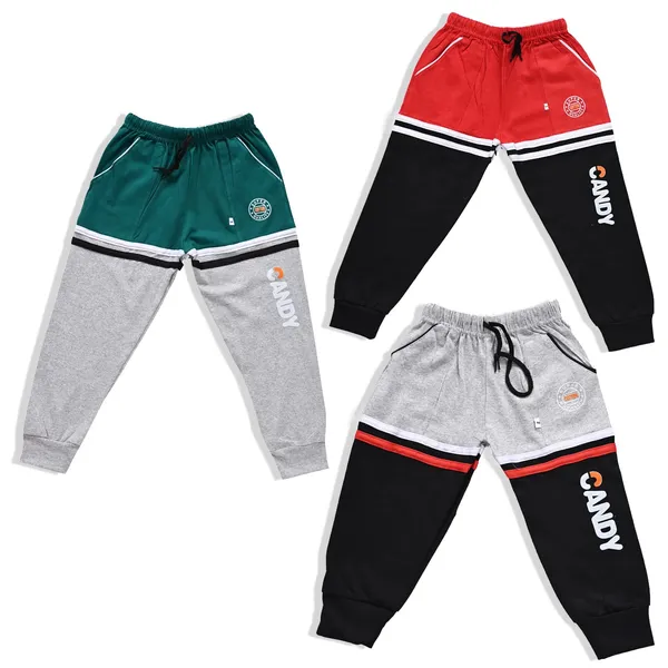Multicolor_Cotton_Permium_Track_Pants_For_Unisex_Child