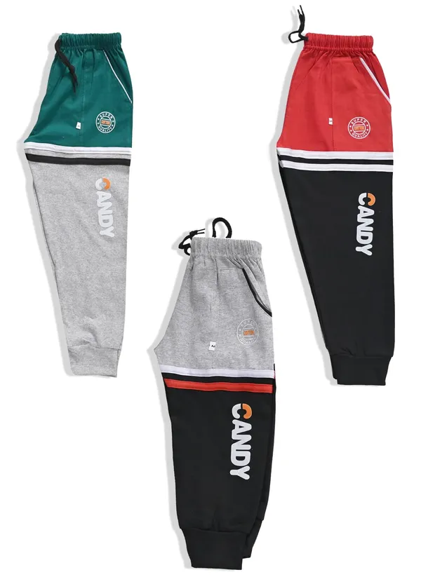 Multicolor_Cotton_Permium_Track_Pants_For_Unisex_Child