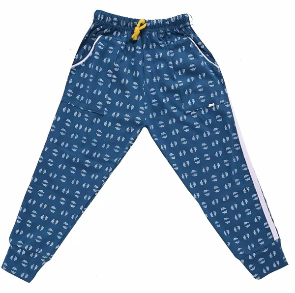 Multicolor_Cotton_Permium_Track_Pants_For_Unisex_Child