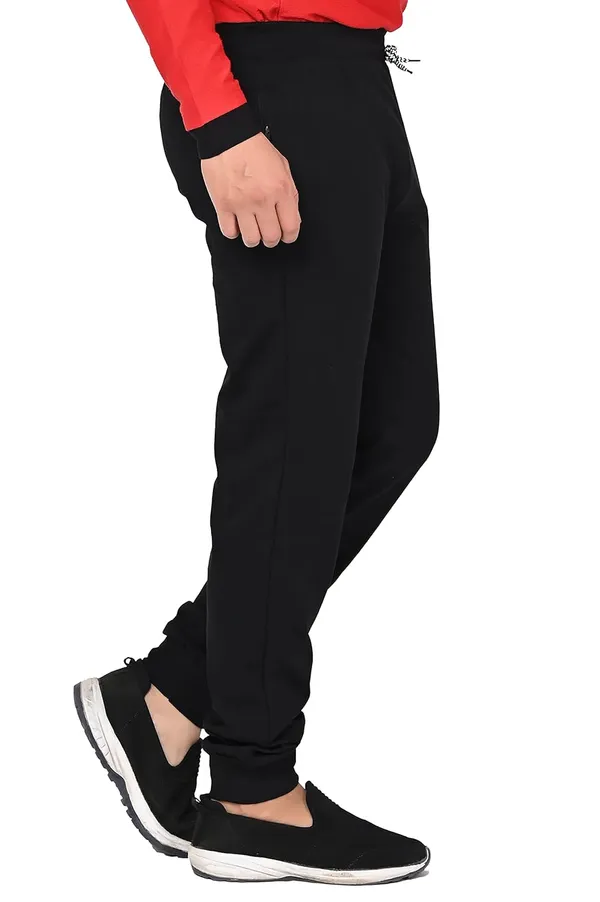Black_Cotton_Permium_Track_Pants_For_Men