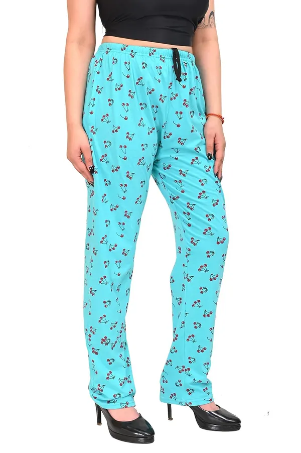 Sky_Blue_Cotton_Permium_Pyjama_Pant_For_Women