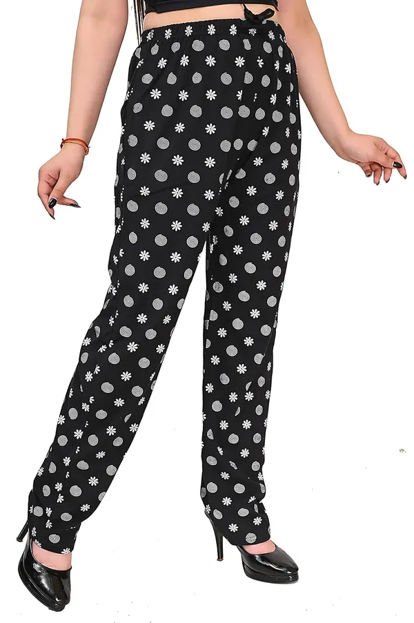 Black_Cotton_Permium_Pyjama_Pant_For_Women