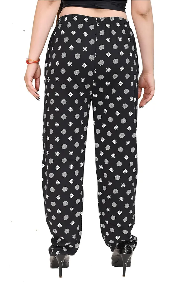 Red_And_Black_Cotton_Permium_Pyjama_Pant_For_Women